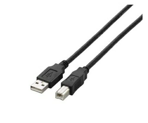 エレコム USB2.0ケーブル A-Bタイプ ノーマル 5m ブラック U2C-BN50BK 1パック