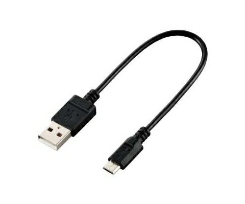 ���쥳�� microUSB�����֥� USB2.0 �����ѥå����� 0.15m �֥�å� U2C-JAMB015BK 1�ѥå�