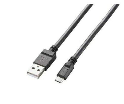 エレコム microUSBケーブル 2A出力 スタンダード 通信・充電 1.2m ブラック MPA-AMB2U12BK 1パック