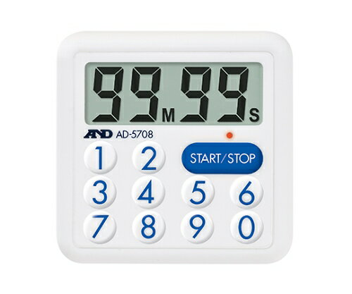 Bread Meters - エー・アンド・デイ 最小1秒からセット 防滴型タイマー(100分形) AD-5708