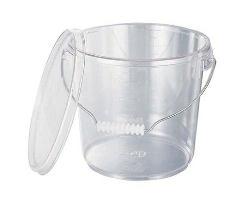 ポリカーボネイト バケツ PO-15B 蓋 5829820 1個