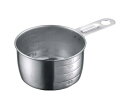 18-8 計量カップ 平柄 200mL 3587600 1個