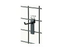 その他 樹脂製ネットスタンド用フック 黒 L8cm 61-127-8-8 1セット(10本入)