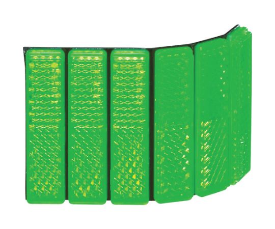 ●特殊反射板にて光源の再帰性反射効果が高い製品となります。●夜間での光源がない危険な場所での光源反射にて注意を促します。●必要な長さに応じてカッター等にて切断できます。●工場、倉庫などあらゆる標示に。●さまざまな危険標示。●衝突防止標示に。...