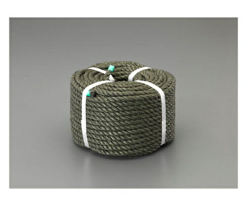 エスコ PEロープ（OD色） 9.0mm×100m EA628TP-9 1巻