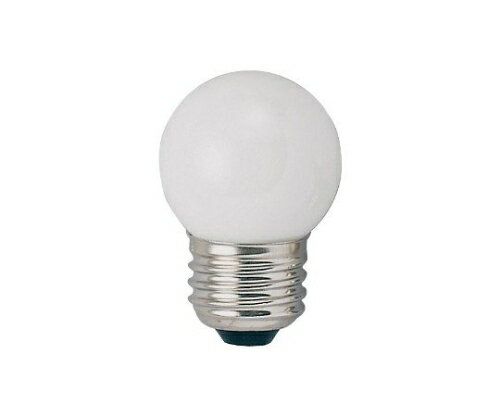 ヤザワコーポレーション ベビーボール球 5W ホワイト E17 30×49mm G301705W 1個