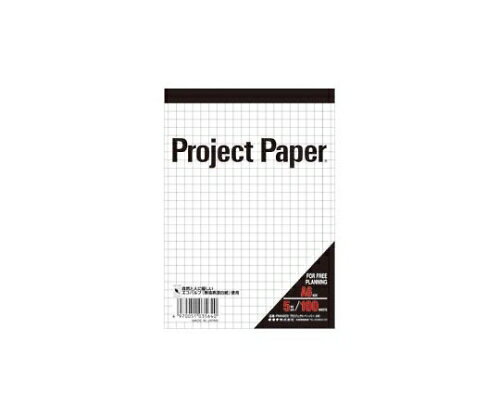 ■仕様●規格：A6判タテ型●罫種類：5mm方眼●中紙枚数：100枚●外寸：縦148×横105mm●材質：無塩素漂白紙