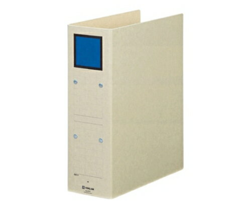 キングジム 保存ファイル A4縦 80mmとじ スクエア色:青 4378 1冊のサムネイル