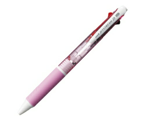 三菱鉛筆 ジェットストリーム 2色ボールペン 0.7mm ピンク インク色:黒・赤 1本 SXE2-300-07.13
