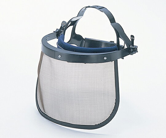 ●ヘルメットなしで直接かぶるタイプ●枝落し、草刈り、チェーンソー、農作業等に最適●ダークブラウン軽量プラスチック網●16メッシュ●平面カーブ●黒プラスチック枠付●サイズ(幅×高さmm)：300×190●重さ：135g