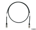 パンドウイットコーポレーション CAT6A/CAT6 シールドパッチコード 10m 黒 1本 STP6X10MBL
