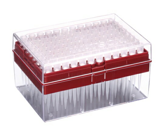 WATSON 200μL ハイパーフィルターチップ システムラック 滅菌 1箱(96本×10ラック入) 125-200S