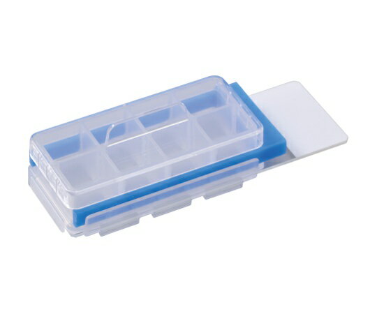 WATSON スライド&チャンバー 8ウェル 滅菌 1箱(10個入) 192-008