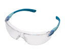 ミドリ安全 小顔用タイプ保護メガネ VS-103F ブルー 1個 VS-103F-BL