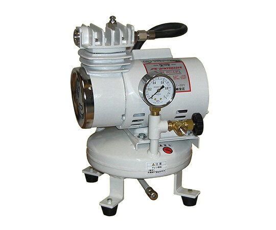 アイ・エイ・シー 小型オイルレスコンプレッサー　0.8L 1台 PC1-0.8TL