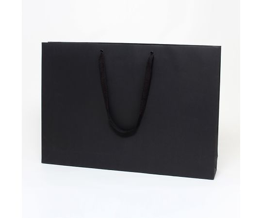 シモジマ HEIKO 紙袋 ファッションバック LL 黒 10枚 1パック(10枚入) 006489301