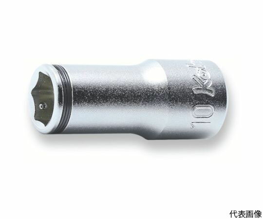 山下工業研究所 9.5mm差込　ナットグリップセミディープソケット　10mm 1個 3350X-10