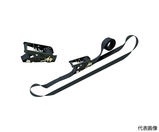 東レインターナショナル ラチェットバックル　黒　エンドレス形 1本 RN50LB6