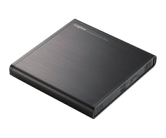 ロジテック DVDドライブ/USB2.0/ブラック 1個 LDR-PMJ8U2LBK
