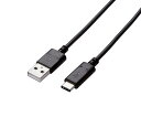 GR USB2.0P[u 0.5m 3.2mm ubN USB Standard-A[qڗp 1{ U2C-AC05NBK