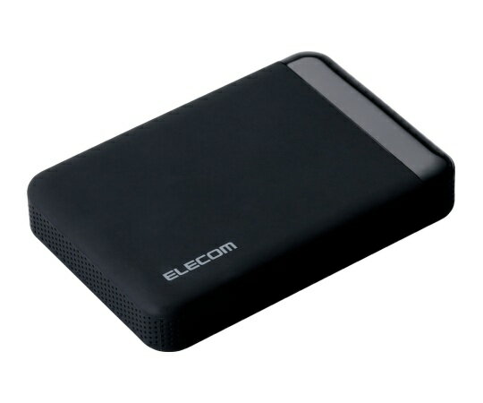 エレコム セキュリティ対策用ポータブルハードディスク 500GB 1個 ELP-EEN005UBK