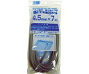 イノベックス 網押えゴム7m巻 太さ4.5mm グレイ 1巻 211215