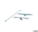 トラスコ中山 フェニックスラック用4輪ストッパー 1800X450用 1セット PER-1845-4S