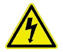 パンドウイットコーポレーション ISO警告ラベル　感電注意　（100枚入） 1袋(100枚入) PESW-B-1Y