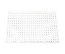 光 パンチングボード フレーム付 白 610X455X6.5mm 1枚 PGBD406-2