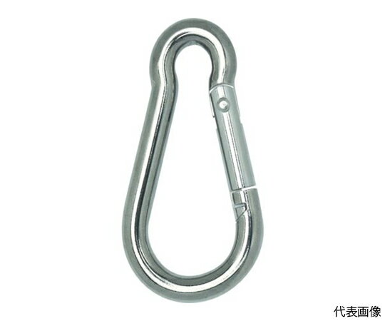 トラスコ中山 国産ステンレスカラビナハーケン B型 6X60mm 1個 TSKH-6B