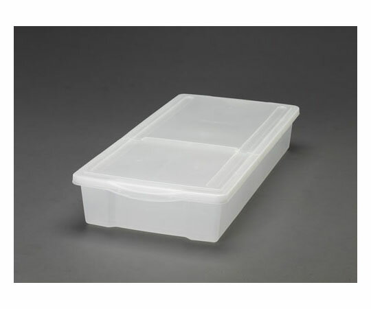 ●高さ170mmの低いスペースに入るサイズで、空間を有効活用できます。●サイズ（mm）：内寸／385×855×140（H）　外寸／460×950×165（H）●材質：ポリプロピレン●重量：2480g●収納物を取り出しやすいハーフオープンタイプ