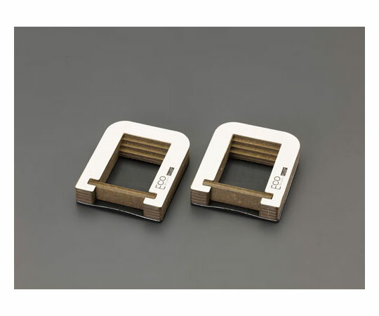 エスコ キャスター用ストッパー(耐水/ロック付/白) 50mm (2個) 1セット(2個入) EA979CC-16