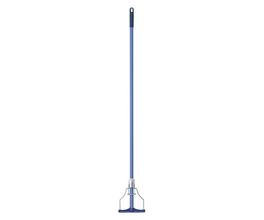 ●耐久性があり軽量なスチール柄のモップ。●サイズ(W×D)：170mm×1320mm●材質：ハンドル／スチールパイプ、ヘッド／PP(再生PP40%)●重量：約470g(糸なし)●#6のモップ替糸(別売り)をお使いください。●入数：1本