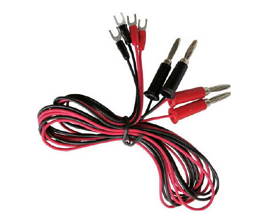 テイシン電機 端子付テストリード 100cm Y字端子⇔バナナプラグ 1袋(4本入) TLA35