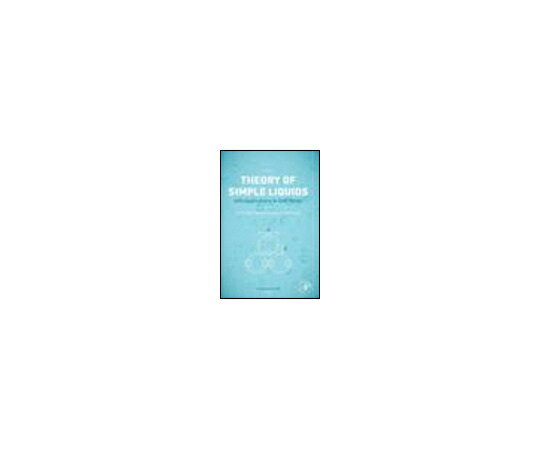 楽天Shop de clinic楽天市場店（出版社）Academic　Pr. Theory of Simple Liquids 1冊 978-0-12-387032-2