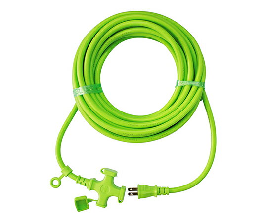 宏和 ソフトタイプ延長コード10m 緑 1個 KM04-10 ミドリ