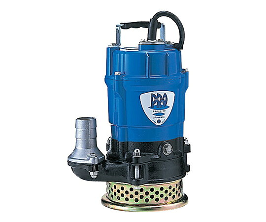 ●40mm×250Wの泥水工事排水用水中ポンプです。●道路の湧き水の取水、庭木への散水、果樹園などでの栽培、池の清掃・排水・循環。●砂、小石に強い、横吐出し型工事排水用ポンプです。●単相100V・60Hz●吐出し口径：40mm●出力：0.25kW