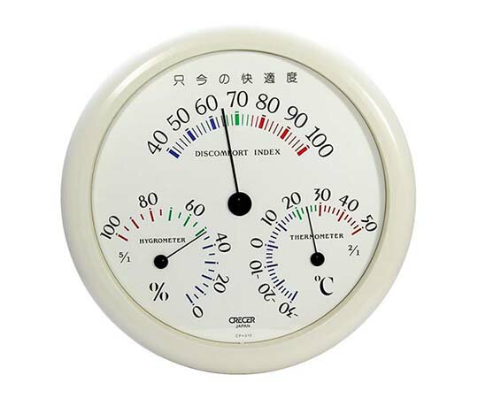CRECER不快指数計付温湿度計ホ...