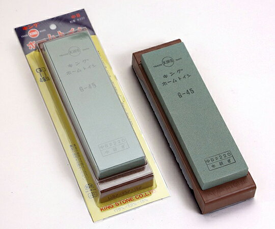 ●一般家庭用。●最高級研磨材を使用し、焼成製法により制作しておりますので硬度にムラがなく、長期間品質の変化もありません。●用途：打刃物・ステンレス刃物両用・各種包丁・かんな・のみ・おの・鎌・その他あらゆる刃物。■仕様●砥石寸法：176×52×15mm●粒度：#220●荒研ぎ用