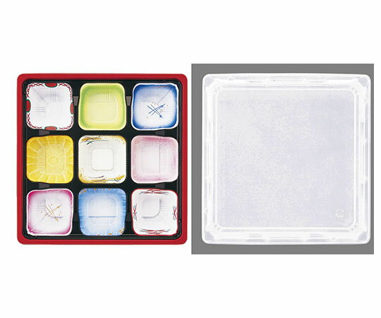 アヅミ産業 ワンウェイ 耐熱お弁当容器 (蓋付・50セット入) T-80-E 1ケース(50セット入)