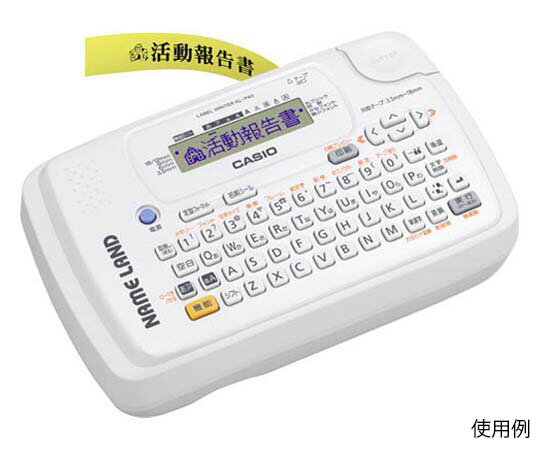 カシオ ネームランド コンパクトモデル KL-P40ホワイト KL-P40-WE 1個