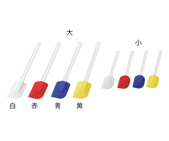 PC柄耐熱シリコンスクレーパー 270mm(小) 白 1個
