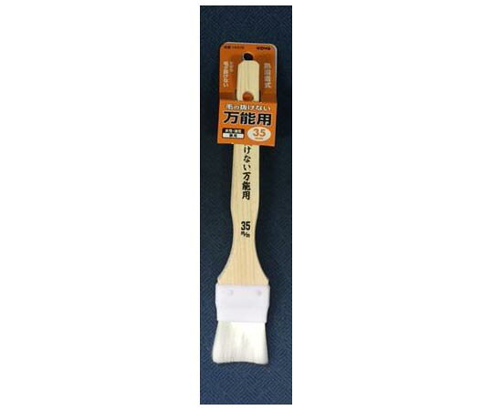 ●熱融着製法により毛が抜けない。●天然毛先のフィーリング。■仕様●サイズ(幅×高さ×奥行)：35×210×10mm●刷毛幅：35mm●重量：30g●材質：化繊●用途：工作・小物用●原産国：中国