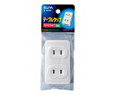 ELPA テーブルタップ 3P ホワイト A-41H(W) 1個(2)