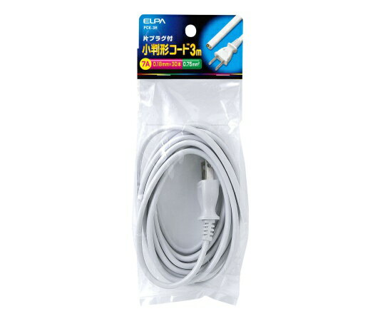 ELPA 3m片P付7A PCK-3H 1個