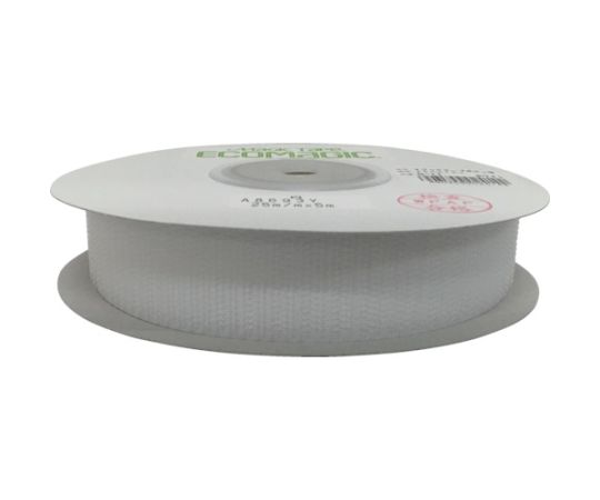 ユタカメイク マジックテープ　マジックテープボビン巻A　25mm×5m　ホワイト G-11 1巻