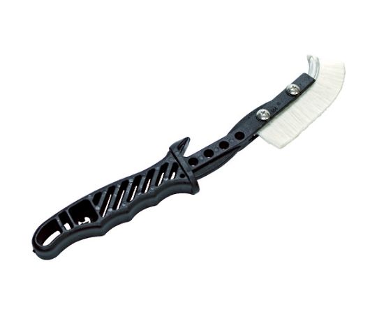 トラスコ中山 チャンネルブラシ　EグリップJ型　66ナイロン TEBJ-NY 1本