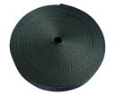 トラスコ中山 ナイロン平ベル 1.2t×20mm×10m 黒 TNB2010-BK 1巻