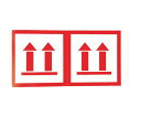 トラスコ中山 荷札 「天地無用」マーク 1シートに4枚入×10シート TNFM-02 1組(10シート入)