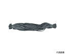 トラスコ中山 シート紐 灰 直径4mm×800mm 100本入り TSH-480-GY 1袋(100本入)